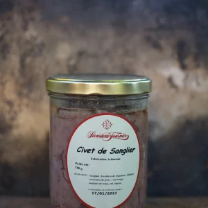 Civet de sanglier d&rsquo;Ariège – 2/3 parts