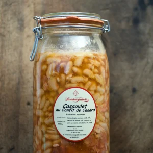 Cassoulet au confit de canard – 6 parts