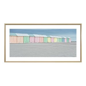 Cadre Cabanes Arc en Ciel Cohen 52x102cm