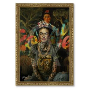 Tableau Alexandre Granger Frida Free 49x69cm