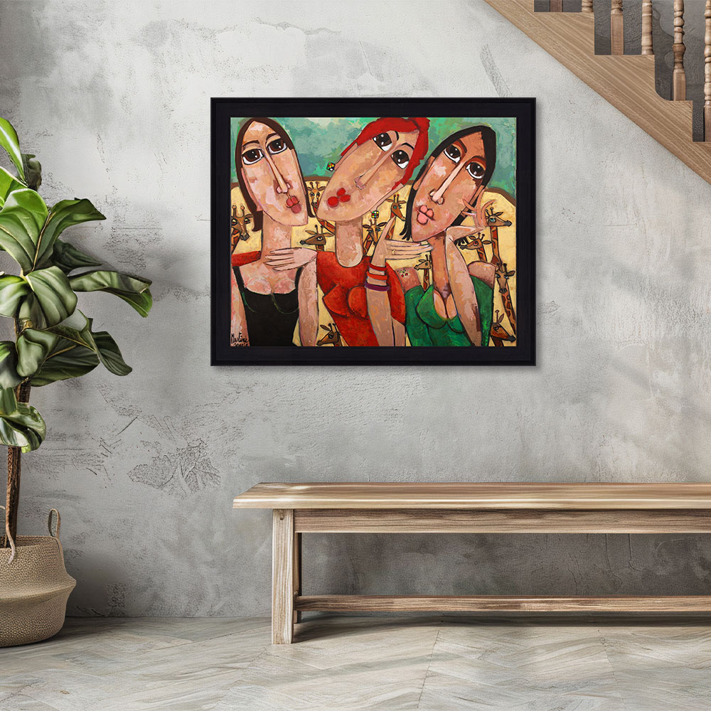 Tableau Saperlipopette Martine Gonnin 53x63cm – Image 2