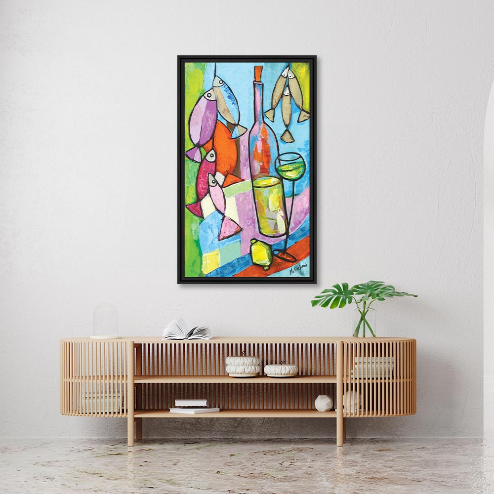 Cadre Martine Gonnin Trio Arcachon 58x93cm – Image 2