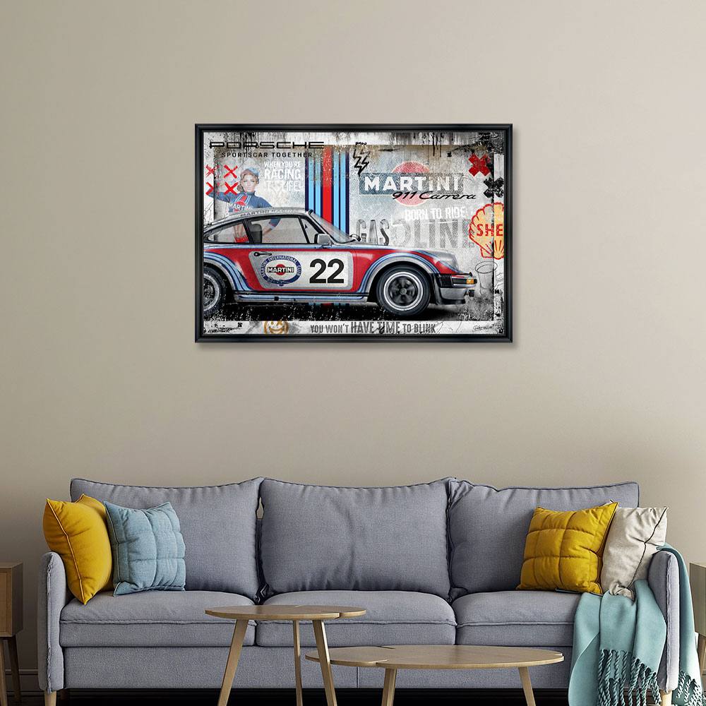 Tableau Rubix 911 RSR Gasoline 88x128cm – Image 2