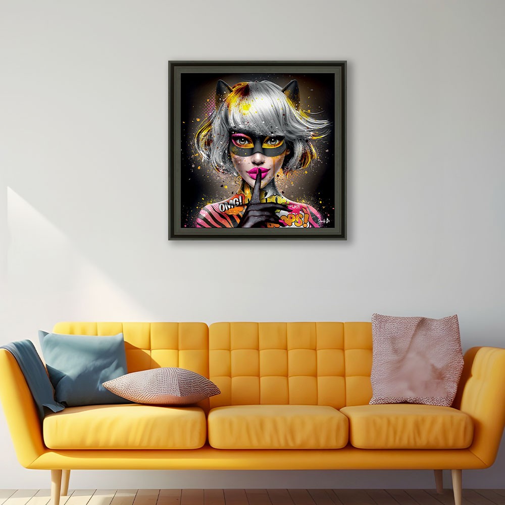 Tableau Sarah B. Alix 91x91cm – Image 2