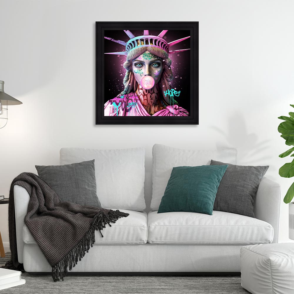 Tableau Sarah B Hope 91x91cm – Image 2