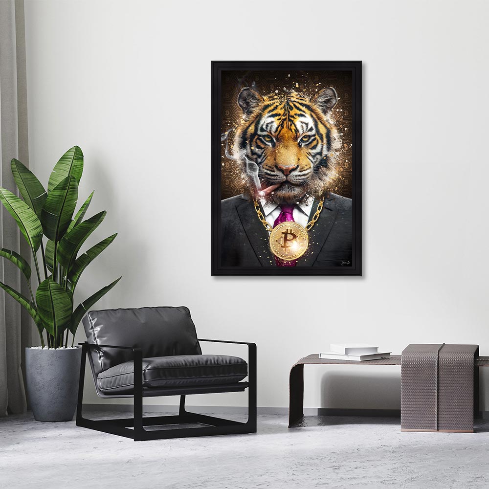 Cadre Tiger Boss Sarah B 71x101cm – Image 2