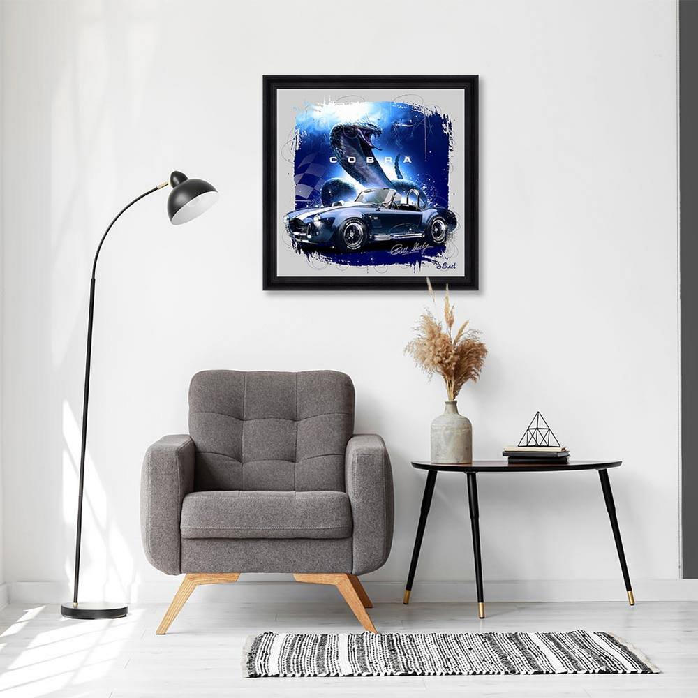 Cadre Sylvain Binet Cobra 73x73cm – Image 2