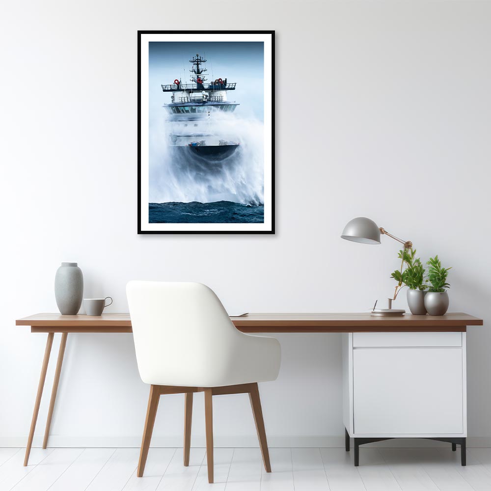 Cadre Vertical Abeille Bourbon 62x92cm – Image 3