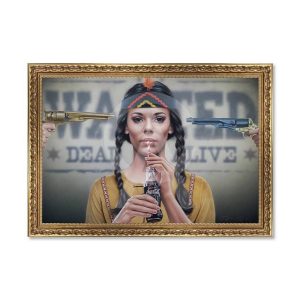 Cadre American Dream Alexandre Granger 69x99cm