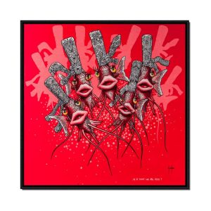 Tableau Coadou Poissons Roses Bigoudènes