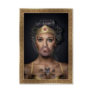 Tableau Girl Power Alexandre Granger 69x99cm