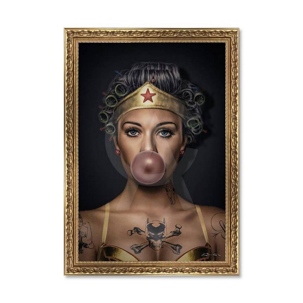 Tableau Girl Power Alexandre Granger 69x99cm