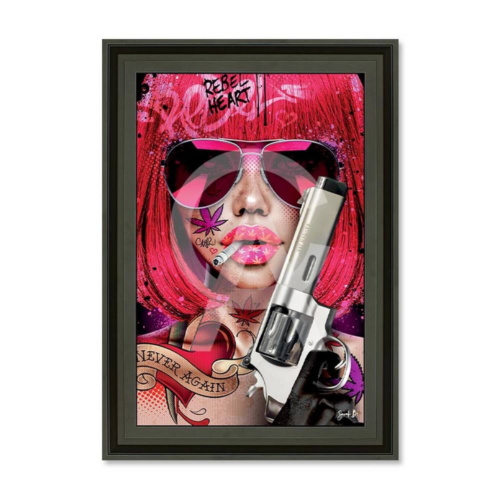 Cadre Rebel Sarah B. 71x101cm