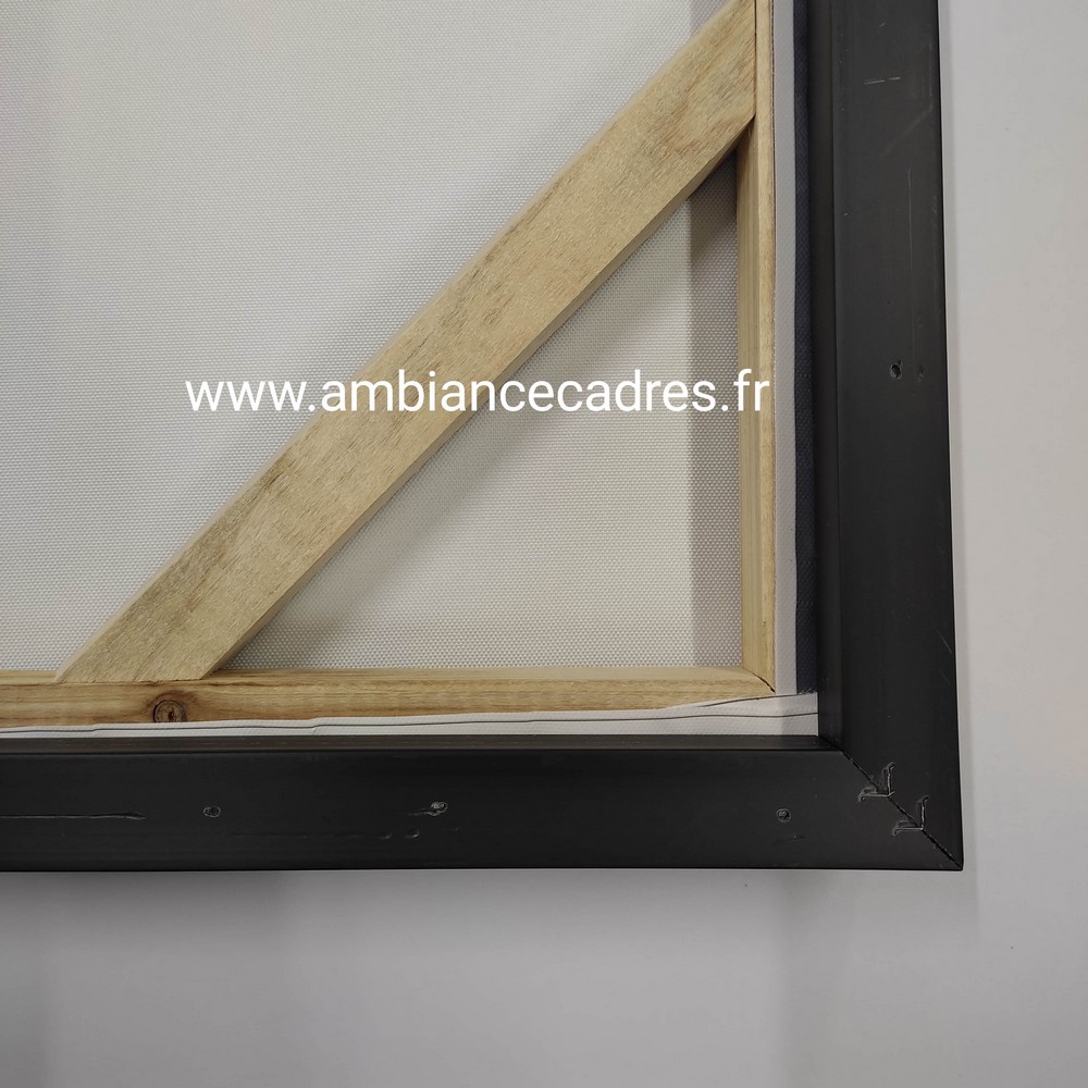 Tableau Statue Visage avec Fleurs 62.5×82.5cm – Image 4