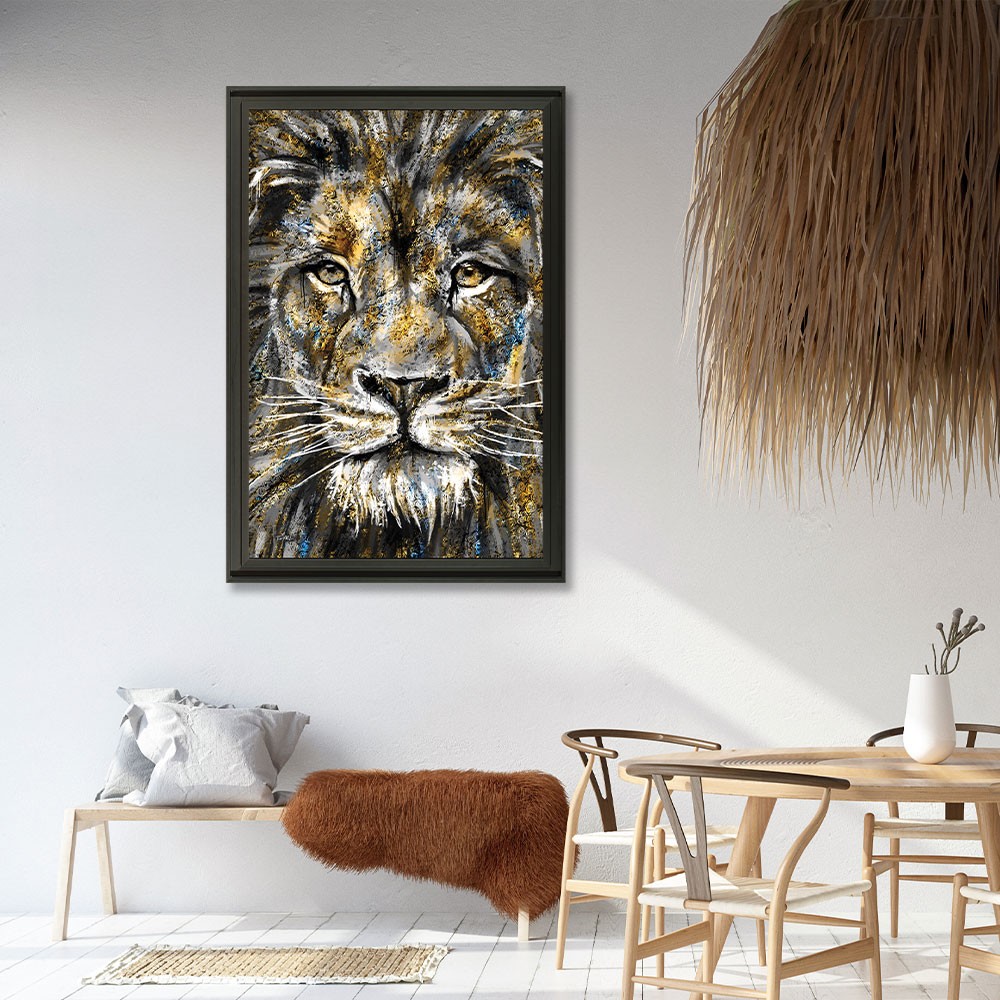 Cadre Romaric Lion Flower 71x101cm – Image 2
