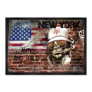 Tableau Rubix Gorilla NYC 48×68 cm